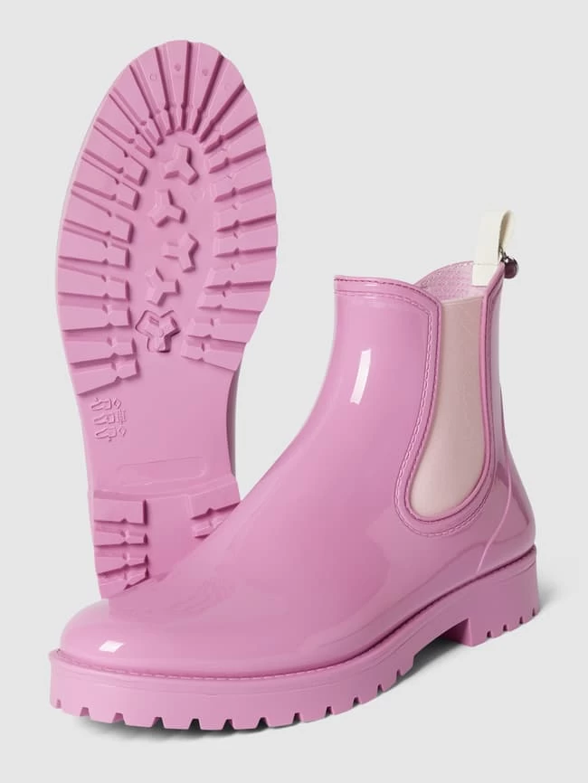 Marc Cain Bags & Shoes Chelsea Boots Mit Label-Detail - Lila 6 Marc Cain Bags & Shoes Chelsea Boots Mit Label-Detail - Lila – Bild 4