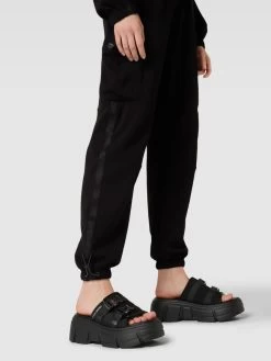 Steve Madden Pantoletten Mit Label-Detail Modell 'ACTIVATOR' - Schwarz