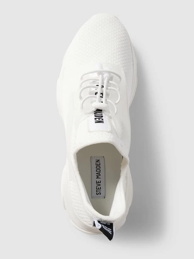 Steve Madden Sock-Sneaker Mit Label-Patch Modell 'MATCH' - Weiß 6 Steve Madden Sock-Sneaker Mit Label-Patch Modell 'MATCH' - Weiß – Bild 4