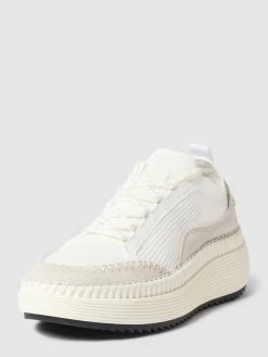 Schuh Traum 36 Marc O'Polo Sneaker Mit Label-Detail Modell 'THEA' - Weiß