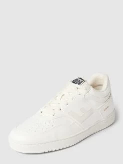 Flamingos Life Sneaker Mit Label-Details Modell 'RETRO' - Weiß