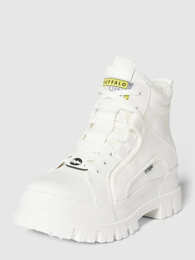 Buffalo High Top Sneaker Mit Plateausohle Modell 'ASPHA' - Weiß 4 Buffalo High Top Sneaker Mit Plateausohle Modell 'ASPHA' - Weiß – Bild 2