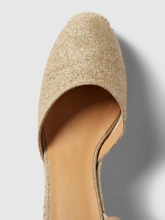 Castañer Wedges Mit Effektgarn Modell 'CARINA' - Gold 7 Castañer Wedges Mit Effektgarn Modell 'CARINA' - Gold – Bild 5