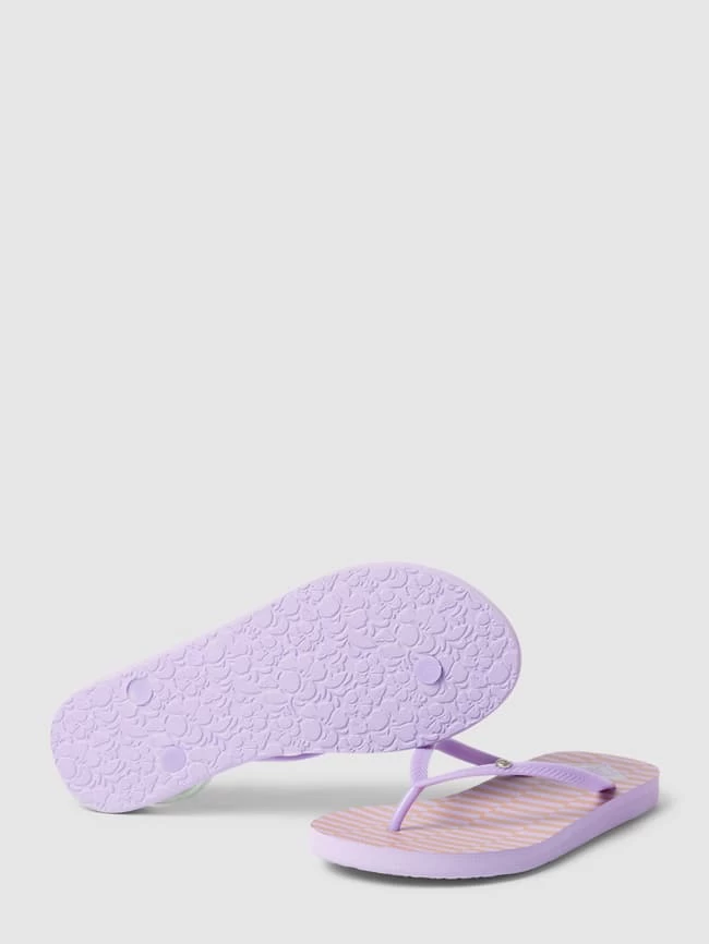 Roxy Zehentrenner Mit Allover-Print Modell 'BERMUDA PRINT' - Flieder 6 Roxy Zehentrenner Mit Allover-Print Modell 'BERMUDA PRINT' - Flieder – Bild 4