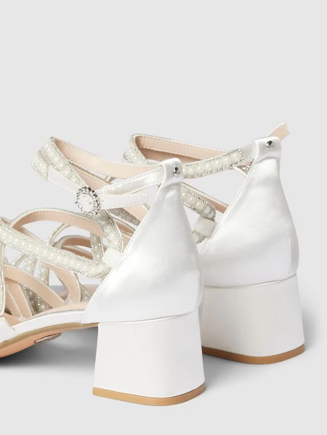 Buffalo Sandaletten Mit Zierbesatz Modell 'LUCY' - Offwhite 4 Buffalo Sandaletten Mit Zierbesatz Modell 'LUCY' - Offwhite – Bild 2