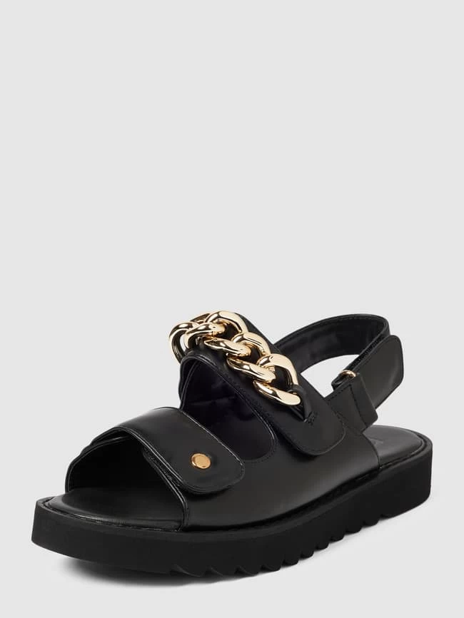 Only Sandalen Mit Gliederkettenapplikation Modell 'MALU' - Schwarz 4 Only Sandalen Mit Gliederkettenapplikation Modell 'MALU' - Schwarz – Bild 2