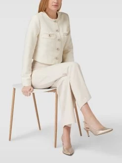 HÖGL Högl Pumps Mit Offenem Fersenbereich Modell 'Boulebard' - Gold