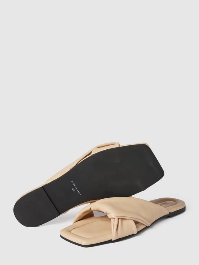 Cinque Pantolette Aus Leder - Beige 6 Cinque Pantolette Aus Leder - Beige – Bild 4